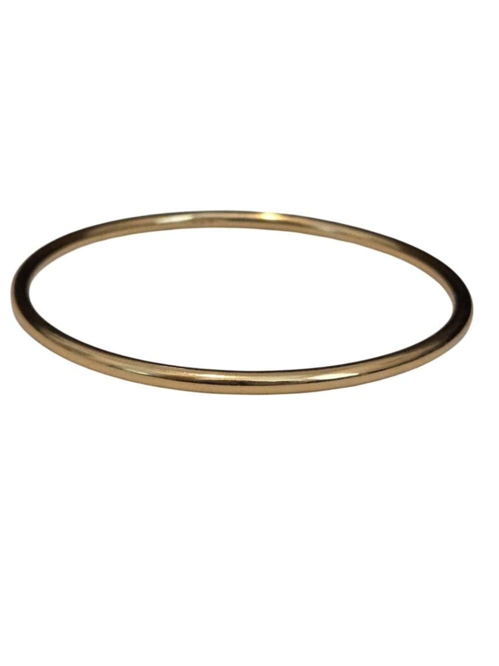 Monet Vintage Gold Tone 7.5" Bangle Bracelet